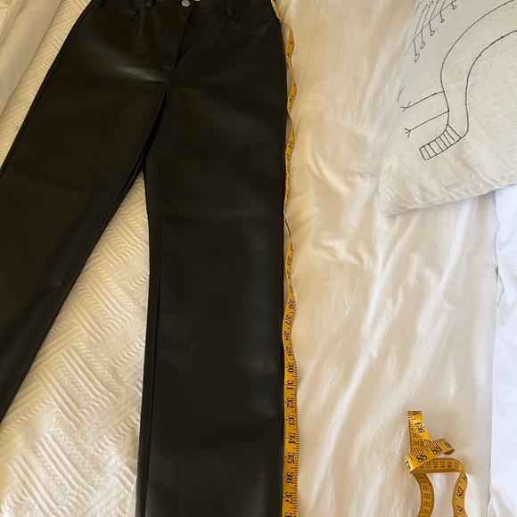 Aritzia Melina Wilfred Faux Leather Pant NWOT - Picture 8 of 10